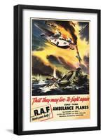 The Raf Needs Your Help!-null-Framed Giclee Print