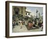 The Raffle of the Saint-Jose Jimenez aranda-Framed Art Print