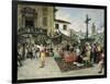 The Raffle of the Saint-Jose Jimenez aranda-Framed Art Print