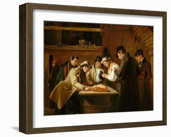 The Raffle (Raffling for the Goose), 1837-William Sidney Mount-Framed Giclee Print