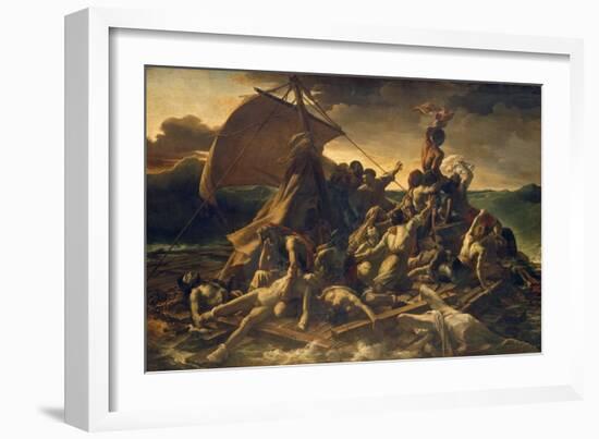 The Raft of the Medusa, 1818-19-Théodore Géricault-Framed Giclee Print