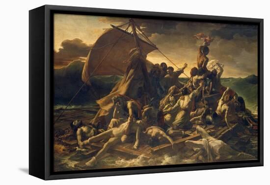 The Raft of the Medusa, 1818-19-Théodore Géricault-Framed Stretched Canvas