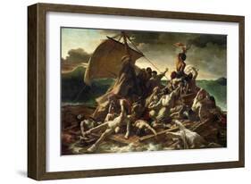 The Raft of the Medusa, 1819-Théodore Géricault-Framed Giclee Print