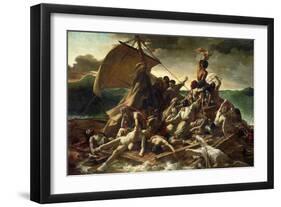 The Raft of the Medusa, 1819-Théodore Géricault-Framed Giclee Print