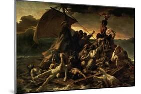 The Raft of the Medusa, 1819-Théodore Géricault-Mounted Giclee Print