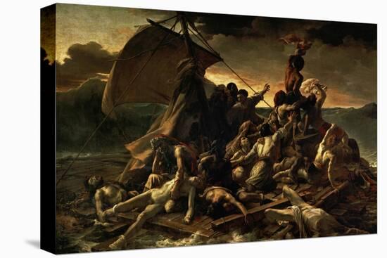 The Raft of the Medusa, 1819-Théodore Géricault-Stretched Canvas