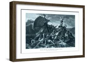 The Raft of the Medusa, 1900-Theodore Gericault-Framed Giclee Print