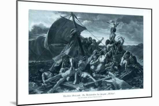 The Raft of the Medusa, 1900-Theodore Gericault-Mounted Giclee Print