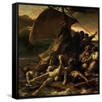 The Raft of the Medusa, Catastrophe in Which Survivors of the Ship Medusa Drifted for 27 Days-Théodore Géricault-Framed Stretched Canvas