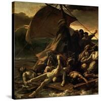 The Raft of the Medusa, Catastrophe in Which Survivors of the Ship Medusa Drifted for 27 Days-Théodore Géricault-Stretched Canvas