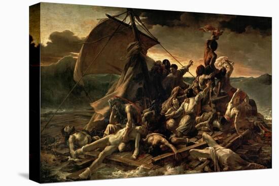 The Raft of the Medusa (Le Radeau De La Médus), 1818-1819-Théodore Géricault-Stretched Canvas