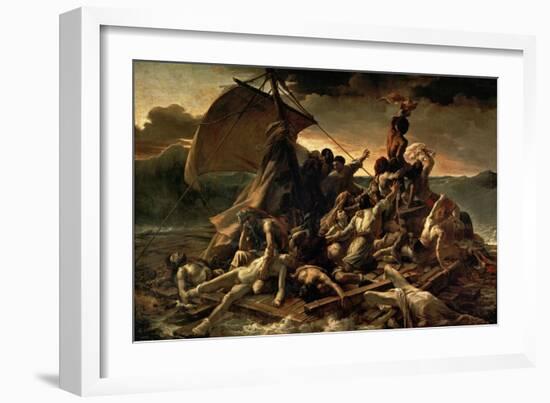 The Raft of the Medusa (Le Radeau De La Médus), 1818-1819-Théodore Géricault-Framed Giclee Print