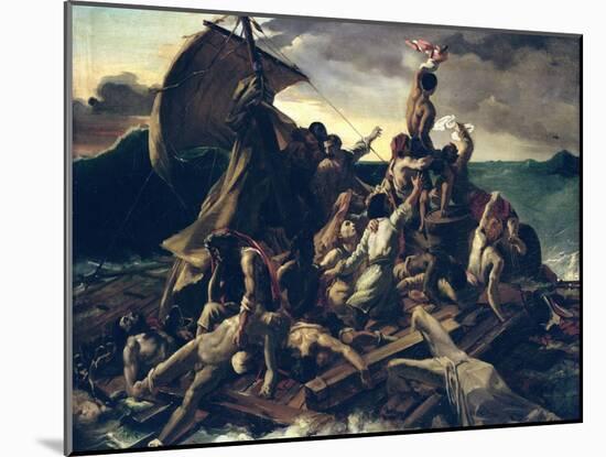 The Raft of the Medusa-Théodore Géricault-Mounted Giclee Print