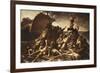 The Raft of the Medusa-Théodore Géricault-Framed Premium Giclee Print