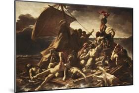 The Raft of the Medusa-Théodore Géricault-Mounted Art Print