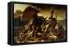 The Raft of the Medusa-Théodore Géricault-Framed Stretched Canvas
