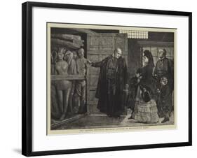 The Ragged Regiment, Waxwork Effigies in Westminster Abbey-Sir James Dromgole Linton-Framed Giclee Print