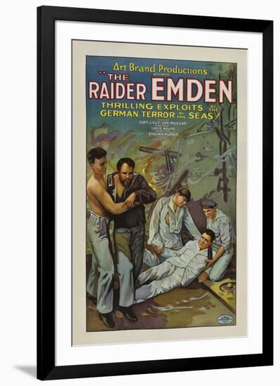The Raider Emden - 1928-null-Framed Giclee Print