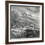 The 'Rail Central' Railway Established in 1866 on the Mont Cenis-null-Framed Giclee Print