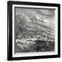 The 'Rail Central' Railway Established in 1866 on the Mont Cenis-null-Framed Giclee Print