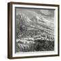 The 'Rail Central' Railway Established in 1866 on the Mont Cenis-null-Framed Giclee Print