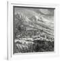 The 'Rail Central' Railway Established in 1866 on the Mont Cenis-null-Framed Giclee Print