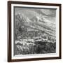 The 'Rail Central' Railway Established in 1866 on the Mont Cenis-null-Framed Giclee Print