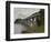 The Railroad Bridge in Argenteuil, 1873-1874-Claude Monet-Framed Giclee Print