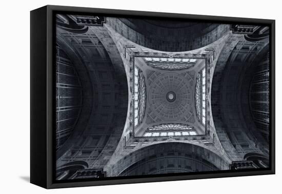 The Railroad Cathedral-Jeroen Van-Framed Stretched Canvas