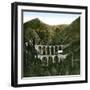 The Railroad of La Mure, Viaduct of Loula, La Mure (Isère, France), around 1900-Leon, Levy et Fils-Framed Photographic Print