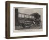 The Railway Accident at March, One of the Carriages-null-Framed Premium Giclee Print