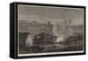 The Railway Accident Near Newark-null-Framed Stretched Canvas