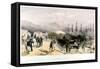 The Railway at Balaklava, 1855-1856-William Simpson-Framed Stretched Canvas