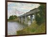 The Railway Bridge at Argenteuil, circa 1873-4-Claude Monet-Framed Giclee Print