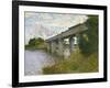 The Railway Bridge at Argenteuil, circa 1873-4-Claude Monet-Framed Giclee Print