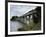 The Railway Bridge at Argenteuil-Claude Monet-Framed Art Print