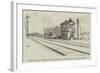The Railway Collision at Thirsk, Signal-Box of James Holmes-null-Framed Giclee Print