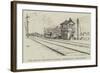 The Railway Collision at Thirsk, Signal-Box of James Holmes-null-Framed Giclee Print