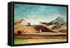 The Railway Cutting, c.1870-Paul C?zanne-Framed Stretched Canvas