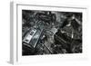 The Railway Disaster at Gretna Green in 1915-Clive Uptton-Framed Giclee Print