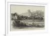 The Railway Disaster at Monchenstein, Near Bale-null-Framed Giclee Print