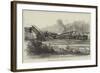 The Railway Disaster at Monchenstein, Near Bale-null-Framed Giclee Print