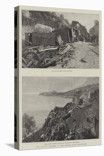 The Railway Disaster in the Riviera-null-Stretched Canvas