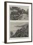 The Railway Disaster in the Riviera-null-Framed Giclee Print