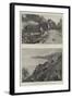 The Railway Disaster in the Riviera-null-Framed Giclee Print