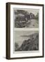 The Railway Disaster in the Riviera-null-Framed Giclee Print