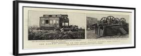 The Railway Disaster on the Great Western Railway Near Taunton-null-Framed Premium Giclee Print