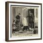 The Railway Dog Help, and His Master-null-Framed Giclee Print