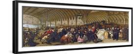 The Railway Station, 1862-William Powell Frith-Framed Giclee Print