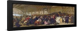 The Railway Station, 1862-William Powell Frith-Framed Giclee Print